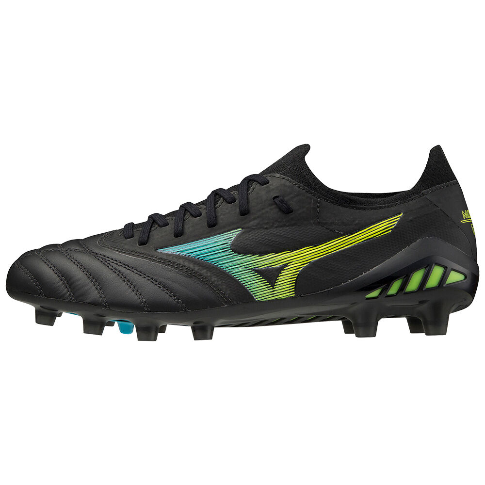 Mizuno Men's Morelia Neo Iii Beta Elite Soccer Cleats Black/Blue Turquoise (P1GA209118-ZMD)